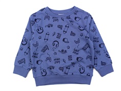 Name It bijou blue dark sapphire skateboard sweatshirt